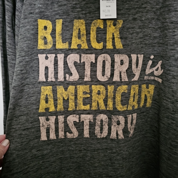 NEW Lane Bryant Black History Sweatshirt - Picture 2 of 8